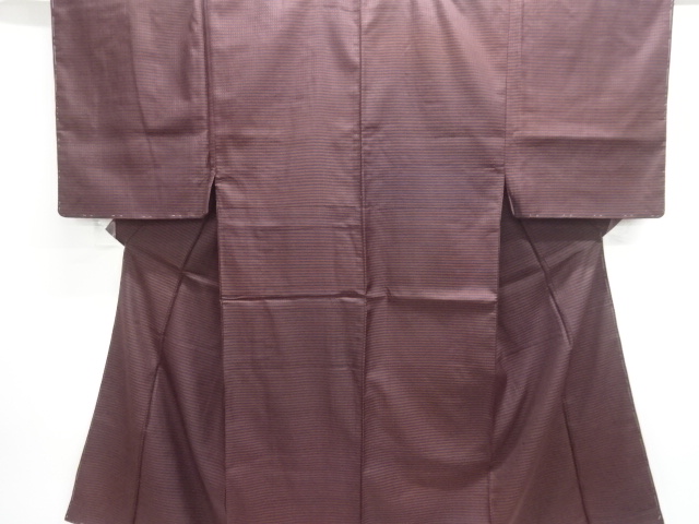 JAPANESE KIMONO FOR MEN / UNUSED KIMONO / WOVEN GRID